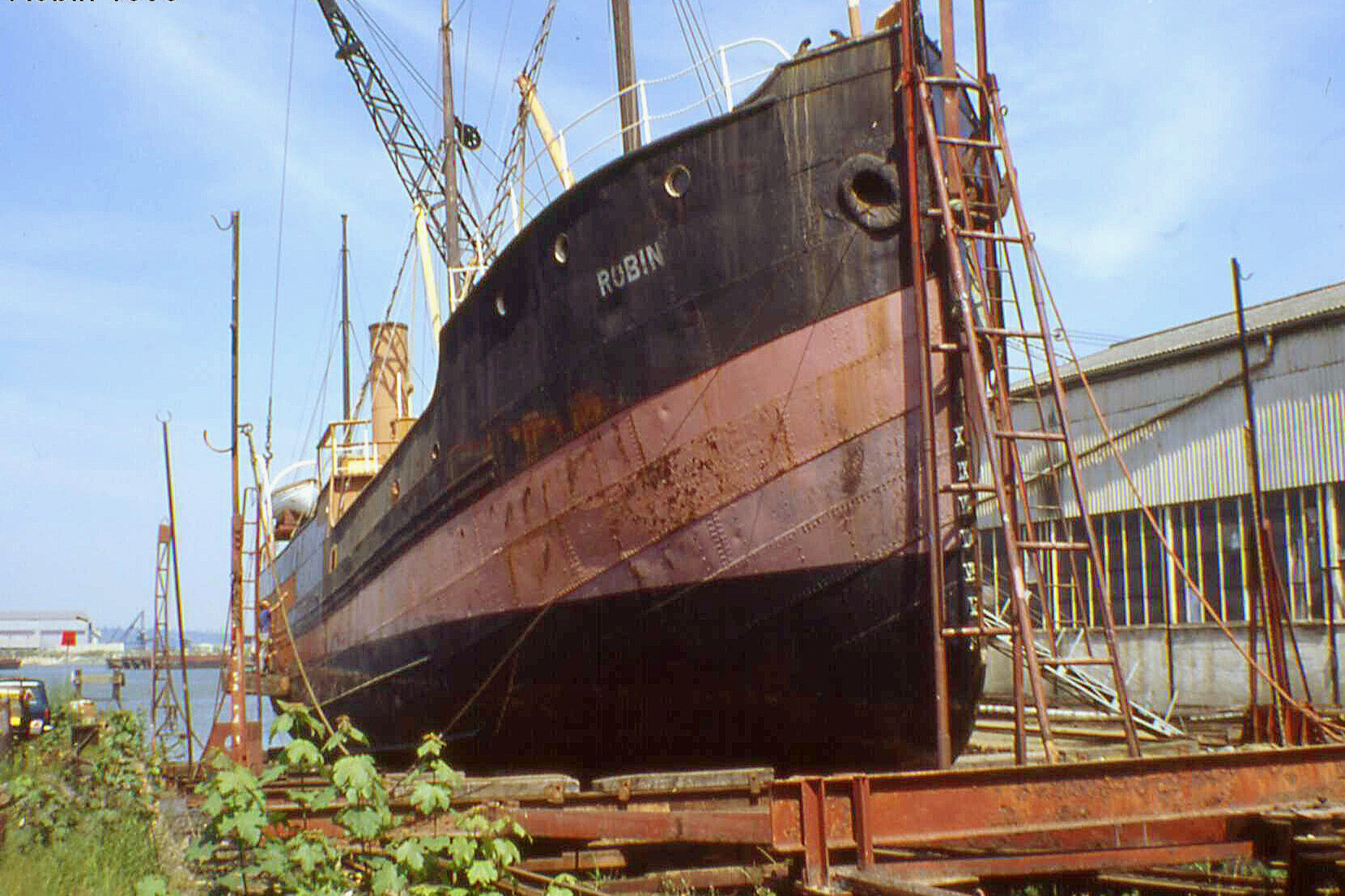 Restoration at Doust's c 1975