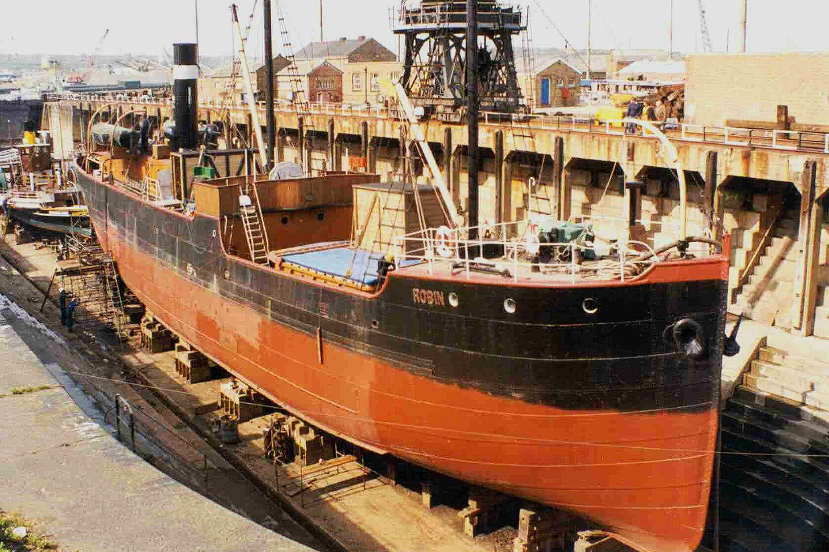 Robin at Chatham Drydock 1991-2