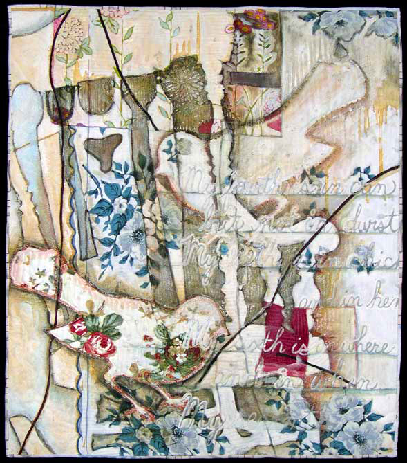 "A Month of Sundays," 2005. 38"h x 35"w, private collection 
