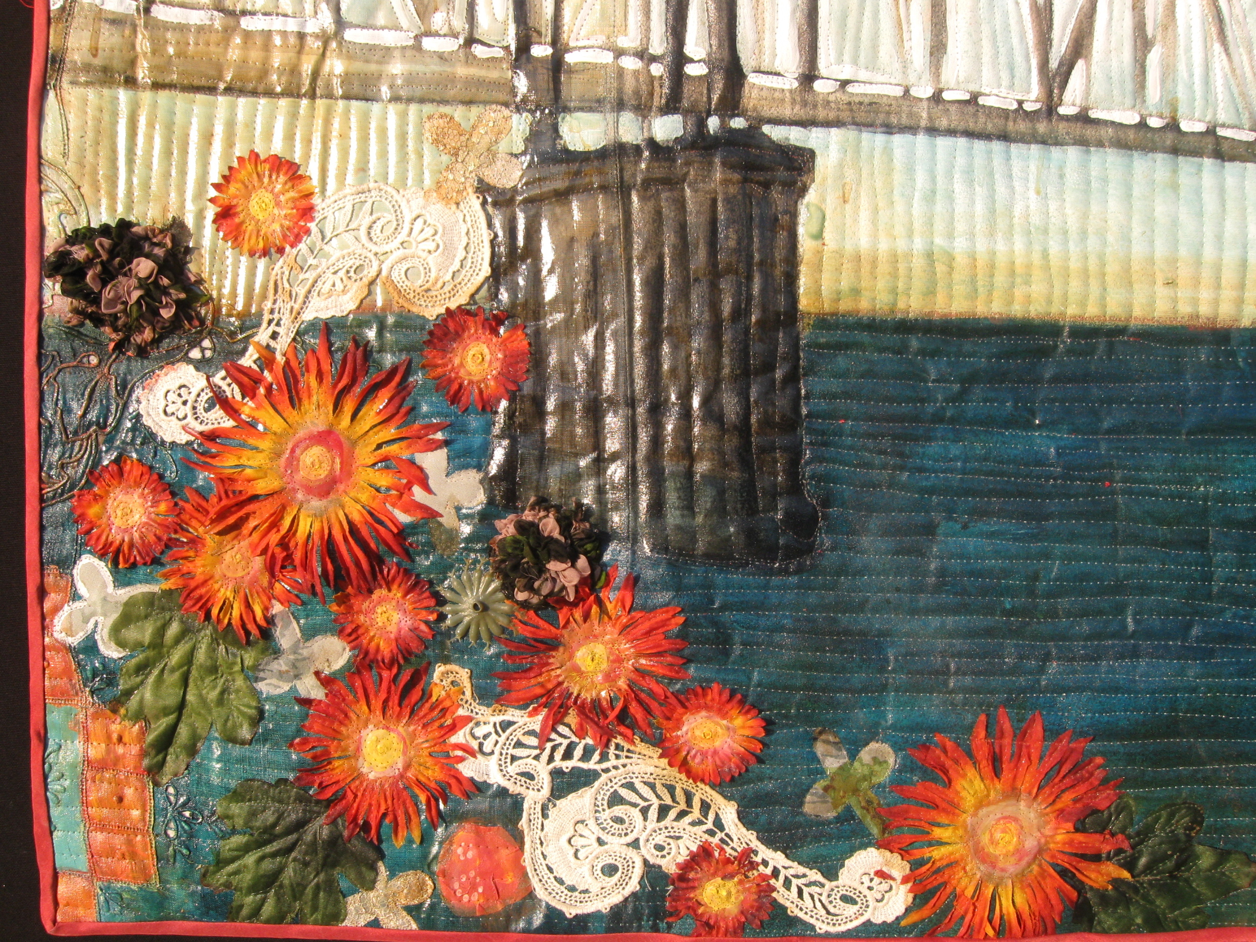 Detail, "Bridge with Birds"