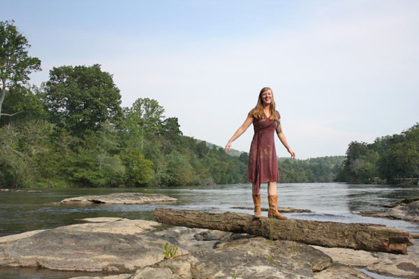 Draped dress, North Carolina