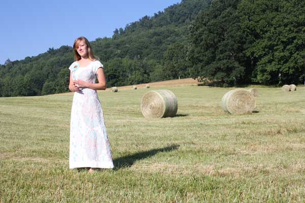 One of a kind "Belle" Dress, North Carolina