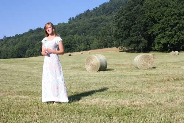 One of a kind "Belle" Dress, North Carolina.