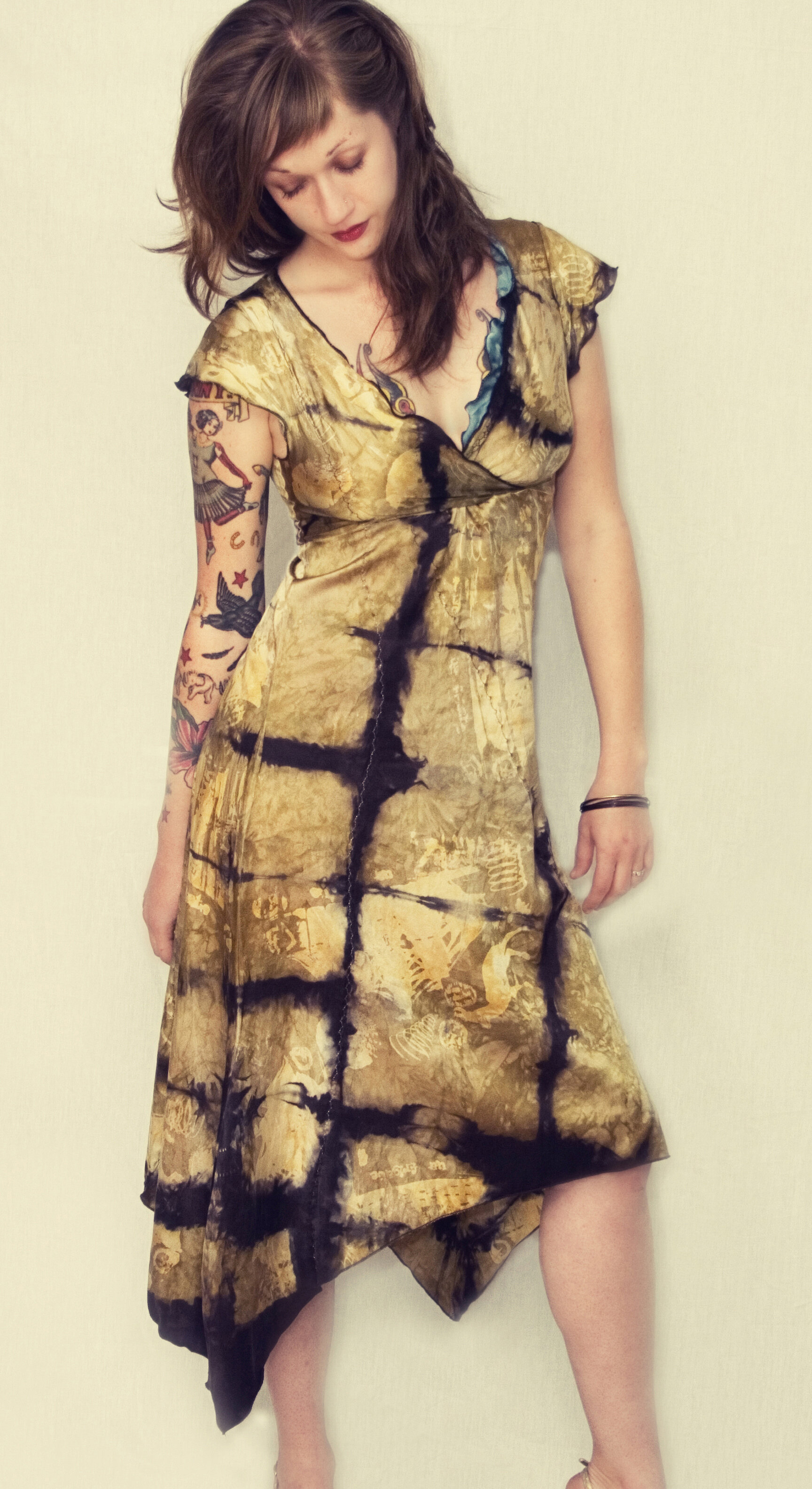 Ruffled Gelato Dress. Photo by Christina Shaffel