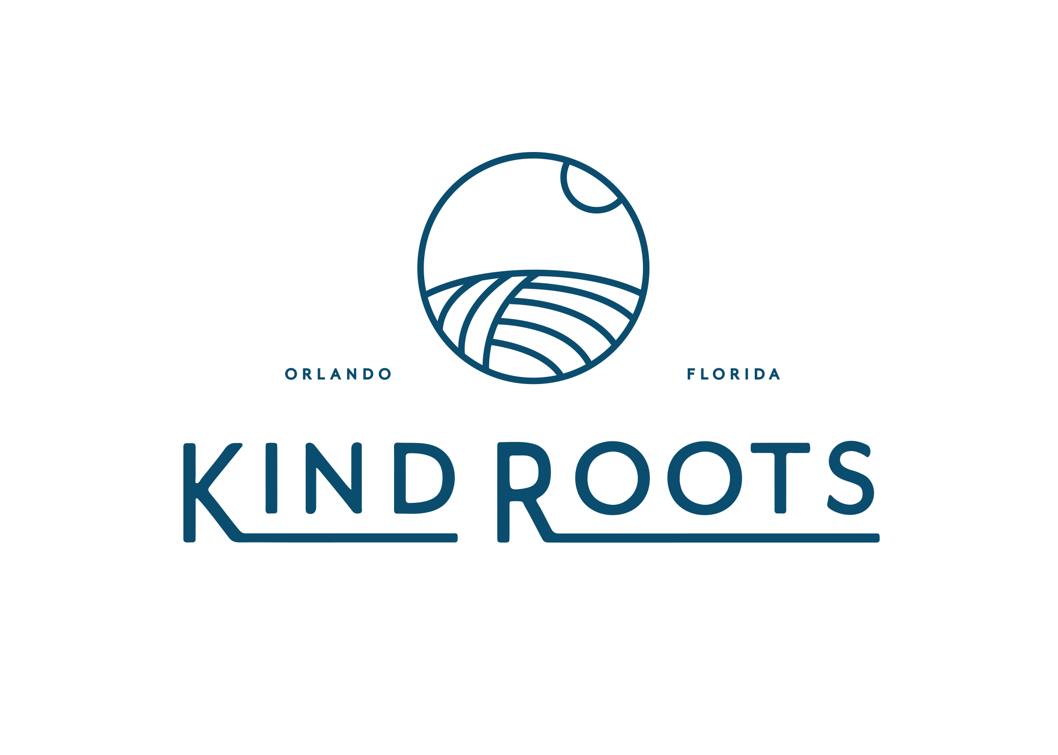 Design by Good South / Kind Roots Logo Design
