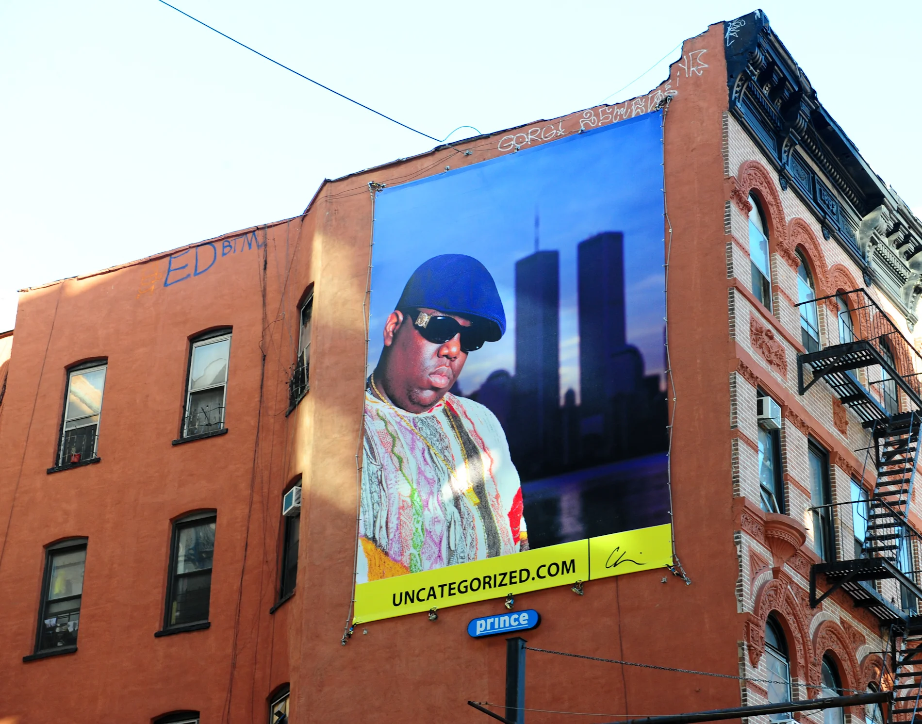 Notorious B.I.G Monroe @Pike Street New York, New York 10002 Exhibited: Spring 2014