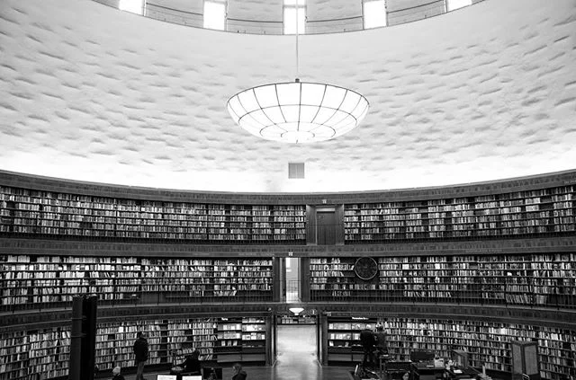 Stockholm's round city library

#Stockholm#Sweden#library#architecture#building#holiday#city#books