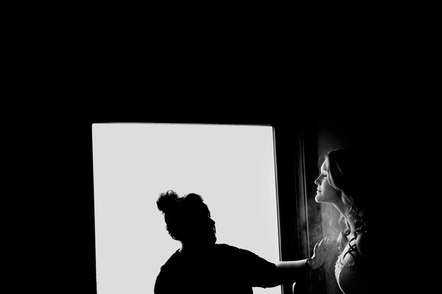 Pre wedding hair touch ups