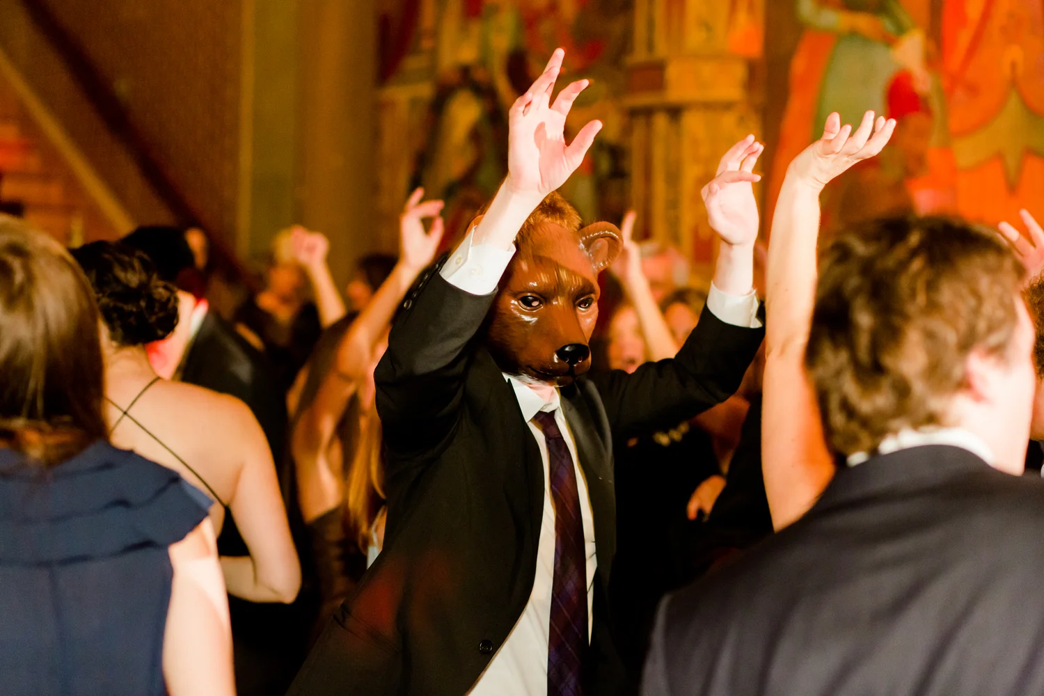 Landmark Theatre wedding celebration  