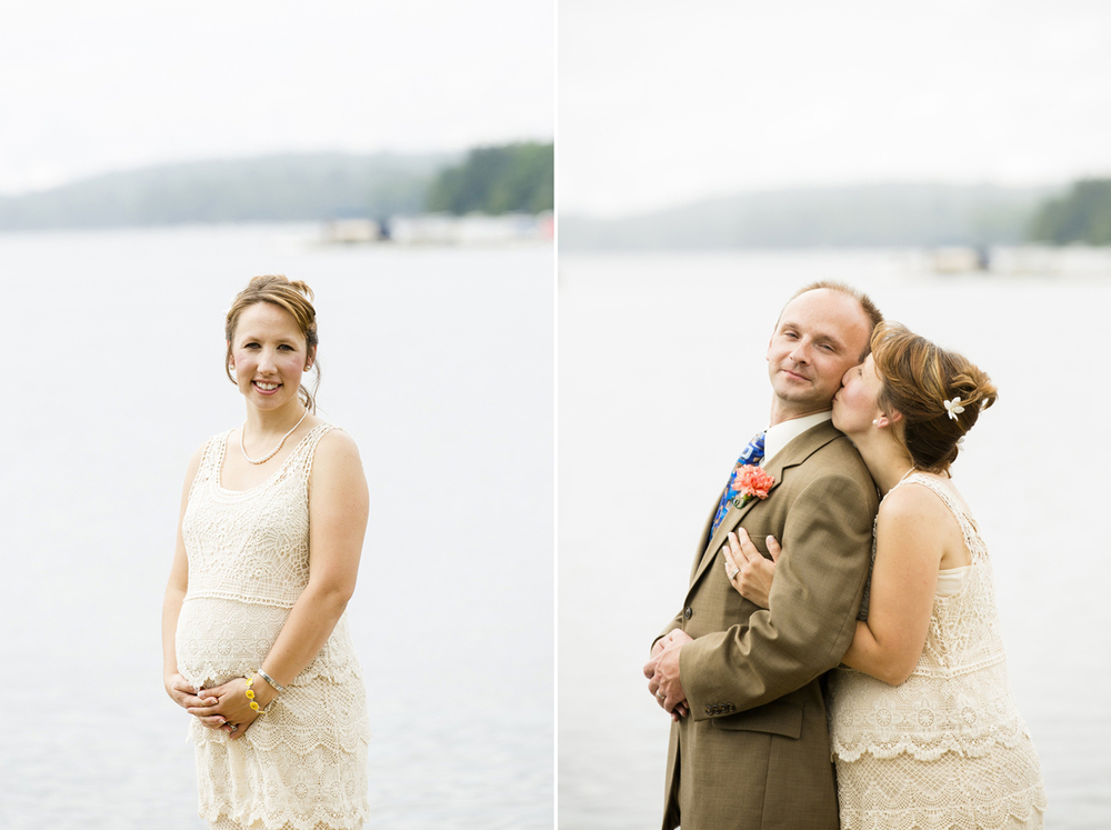 Bride & Groom portrait at The Brewster Inn 