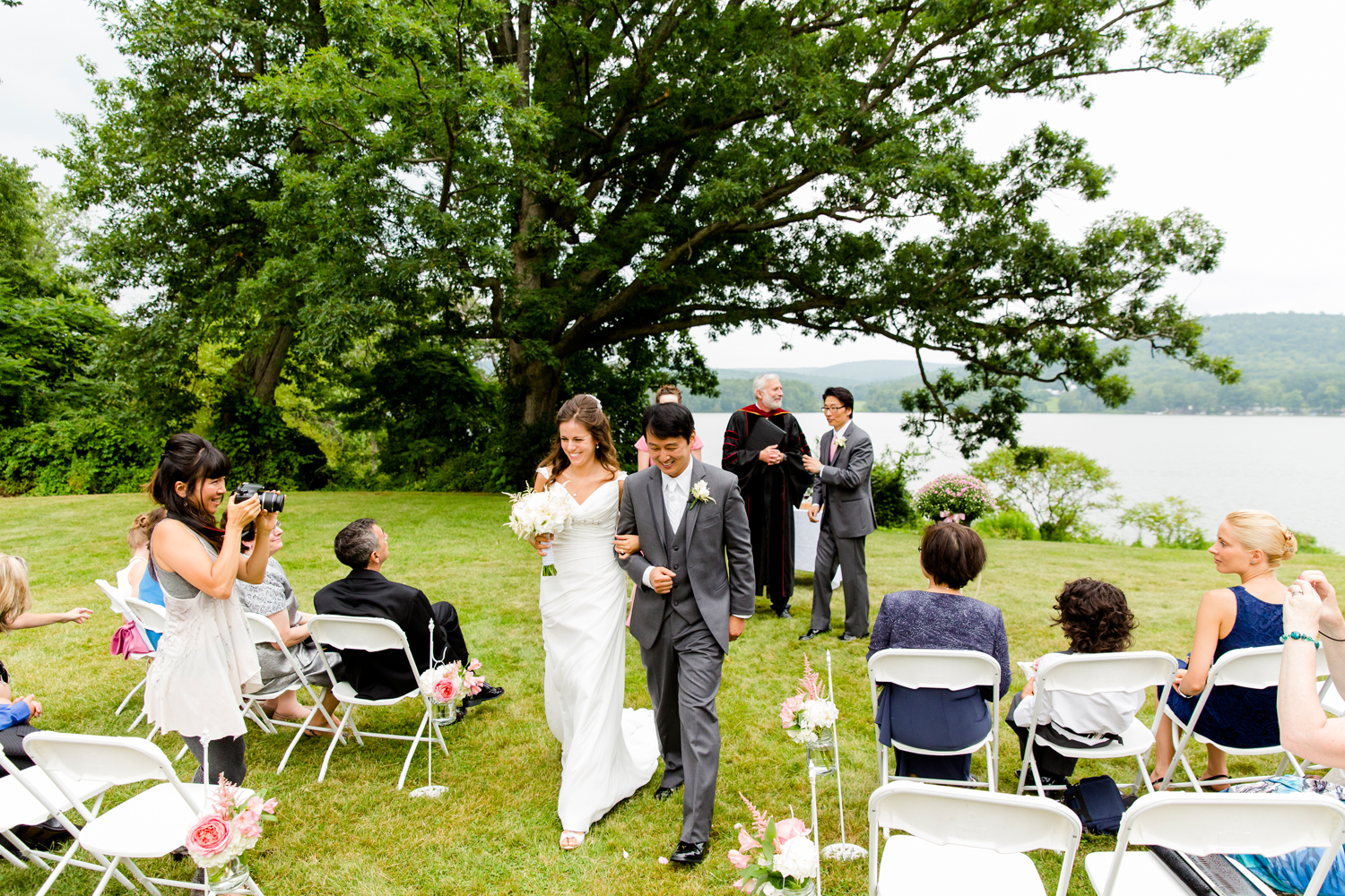 Fontainebleau Inn wedding ceremony