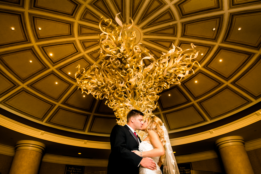 Turning Stone wedding portrait 