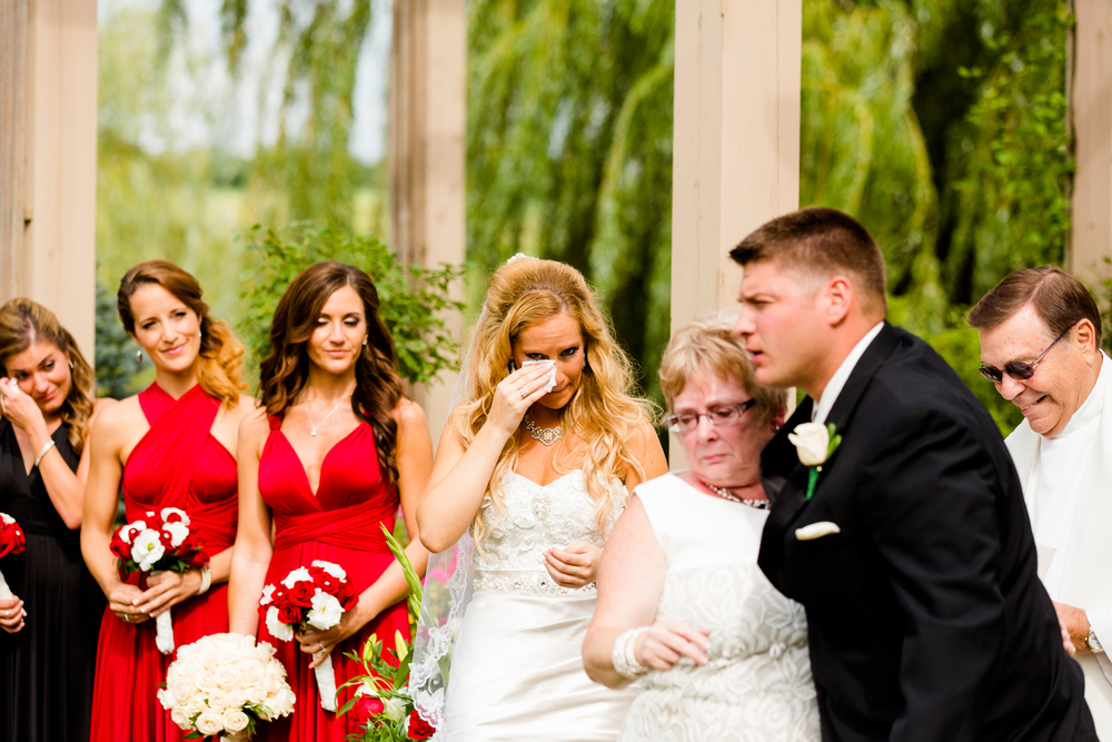 Turning Stone wedding ceremony 