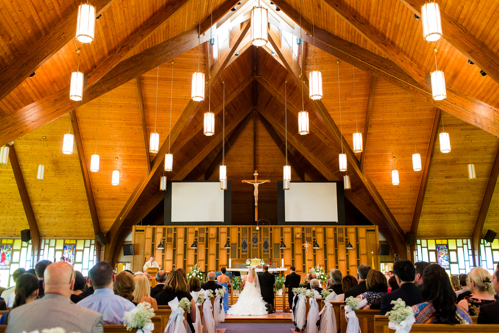 Sacred Heart Church | Cicero, New York wedding