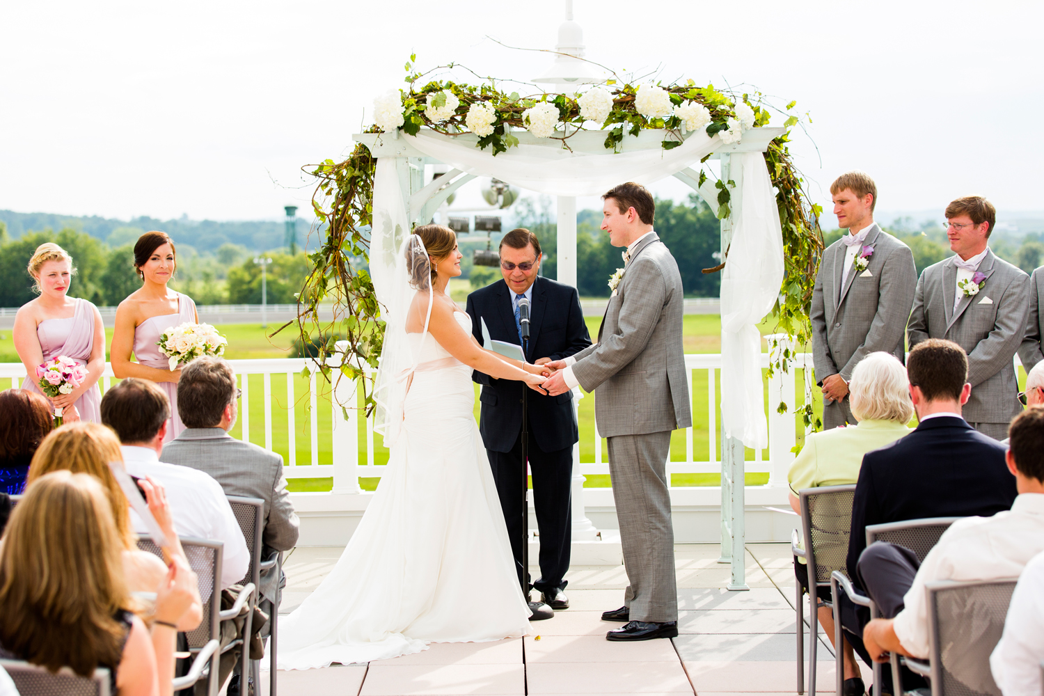 Vernon Downs Casino wedding ceremony 