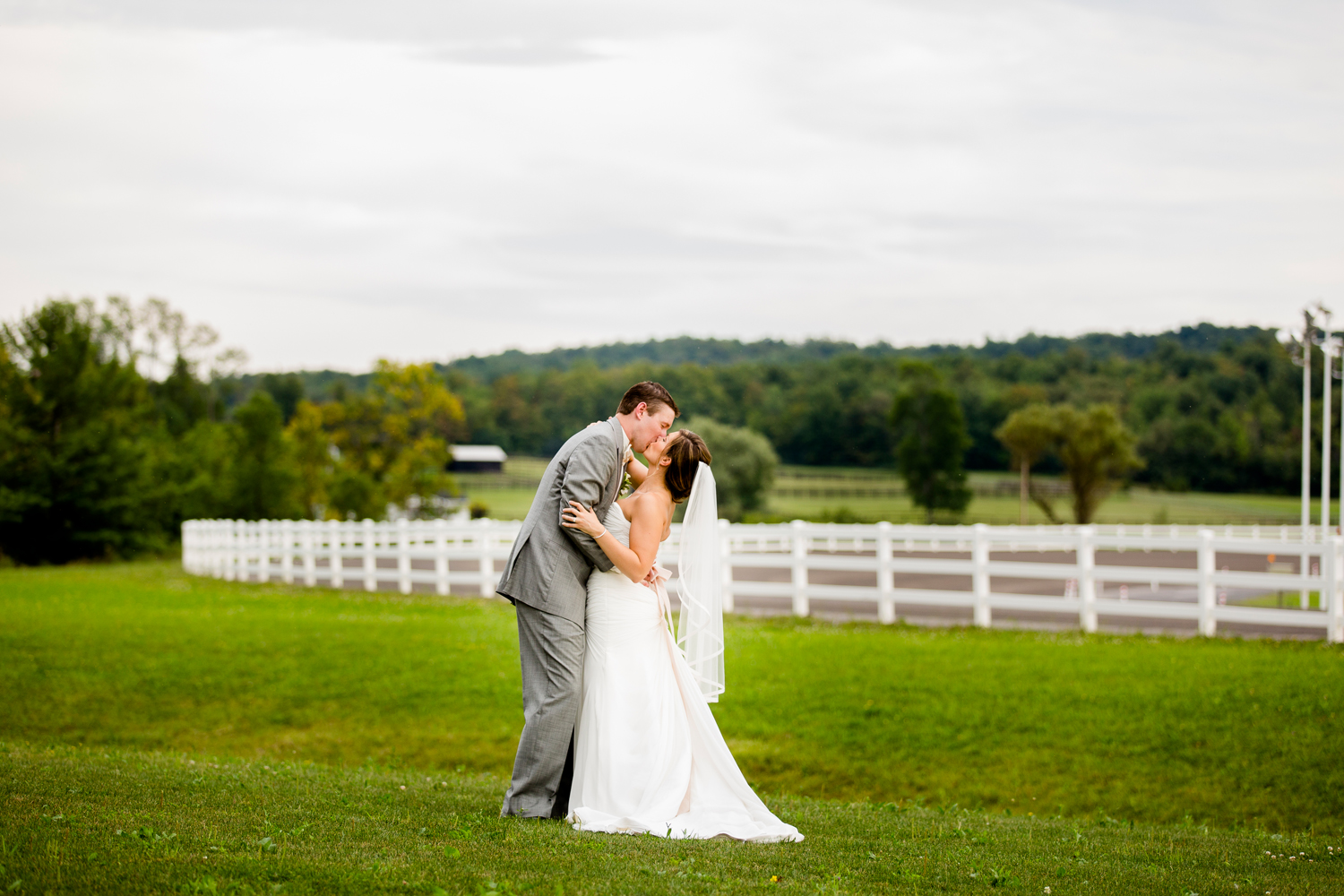 Vernon Downs Casino wedding portraits