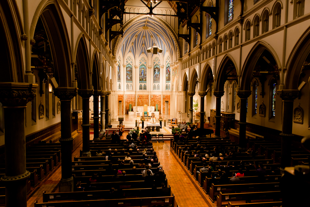 Cathedral of the Immaculate Conception wedding