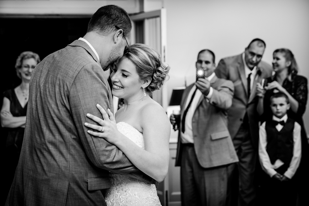 Onondaga Country Club wedding first dance