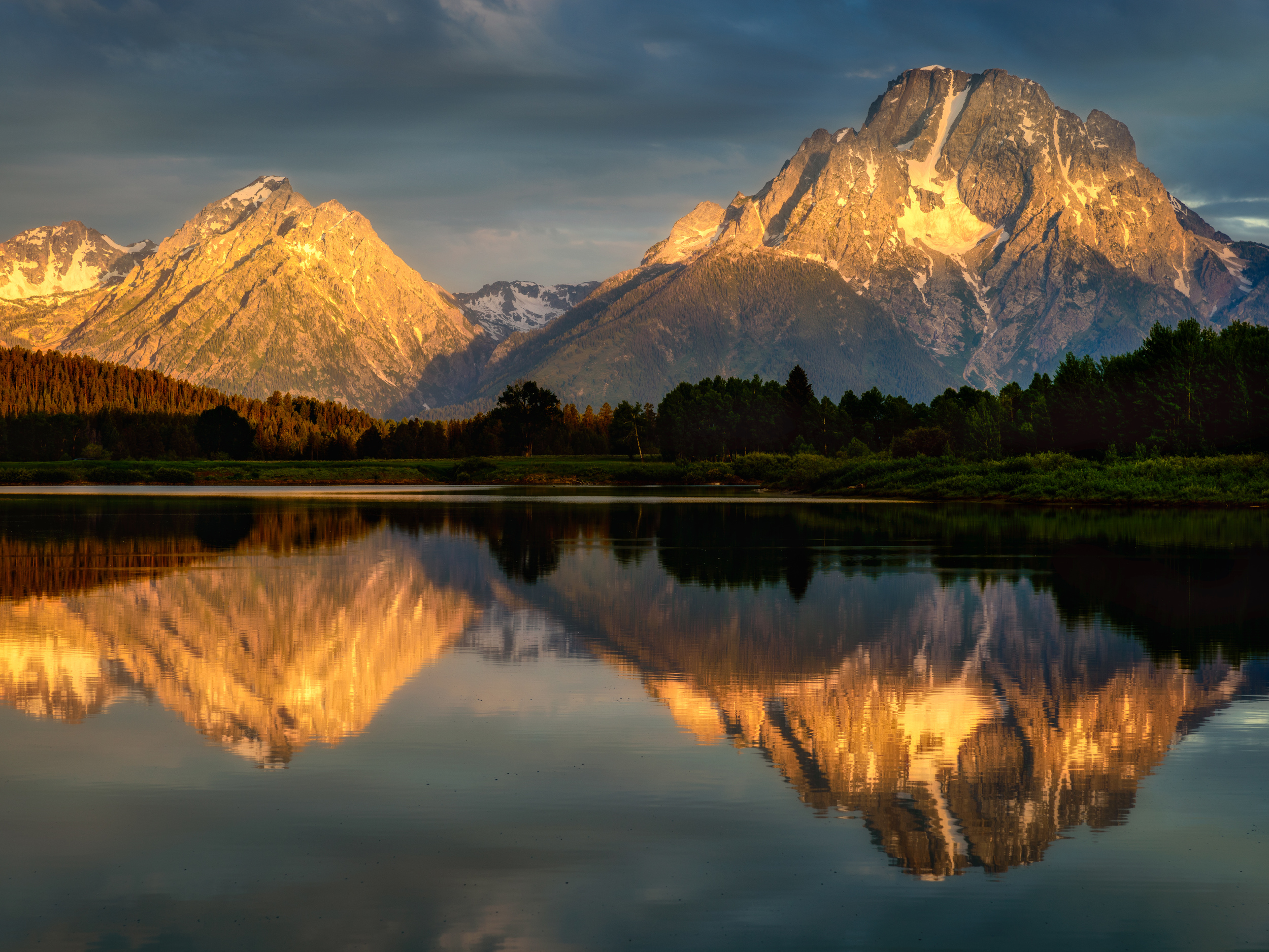 Moran reflected