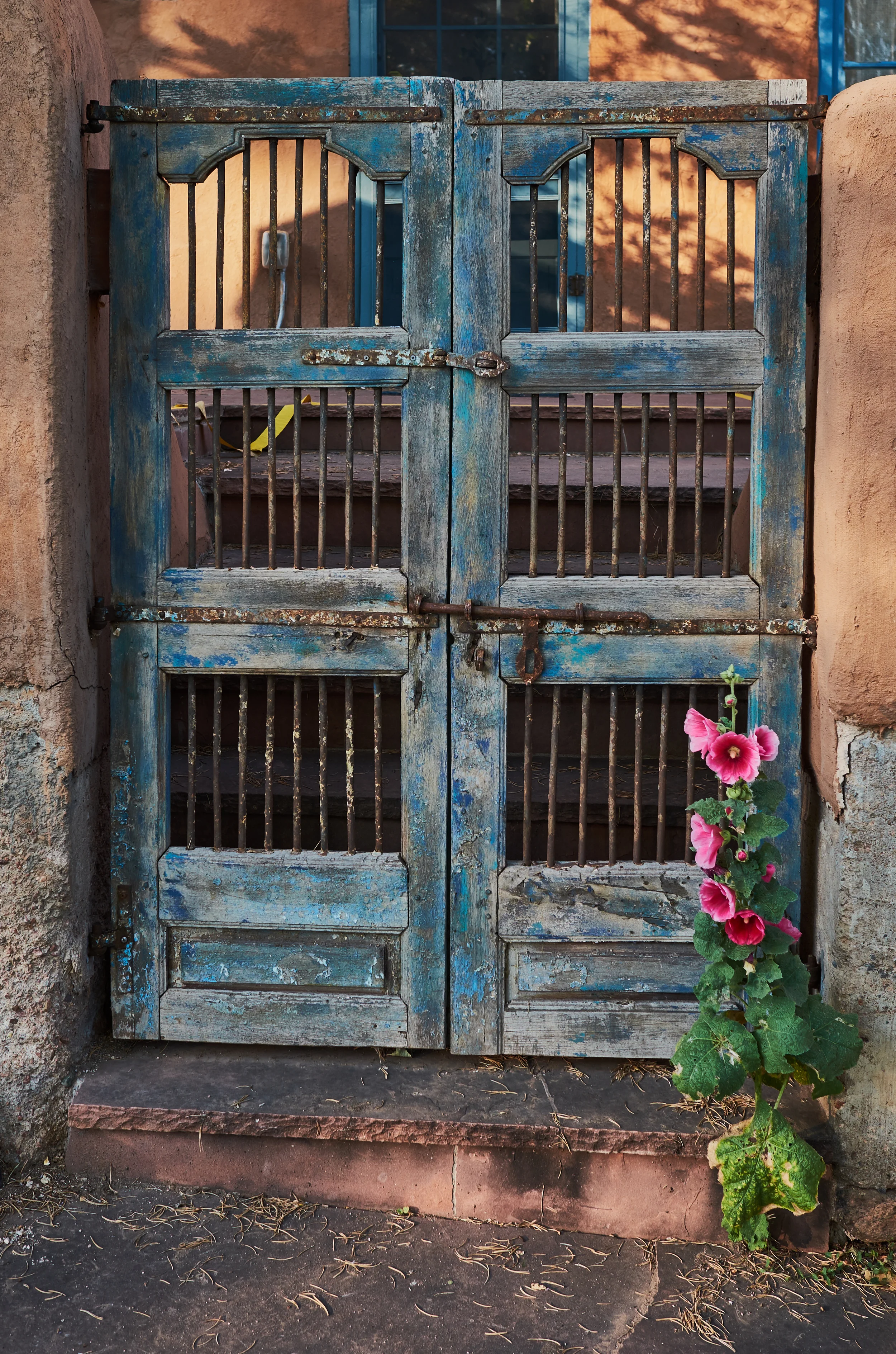Blue gate
