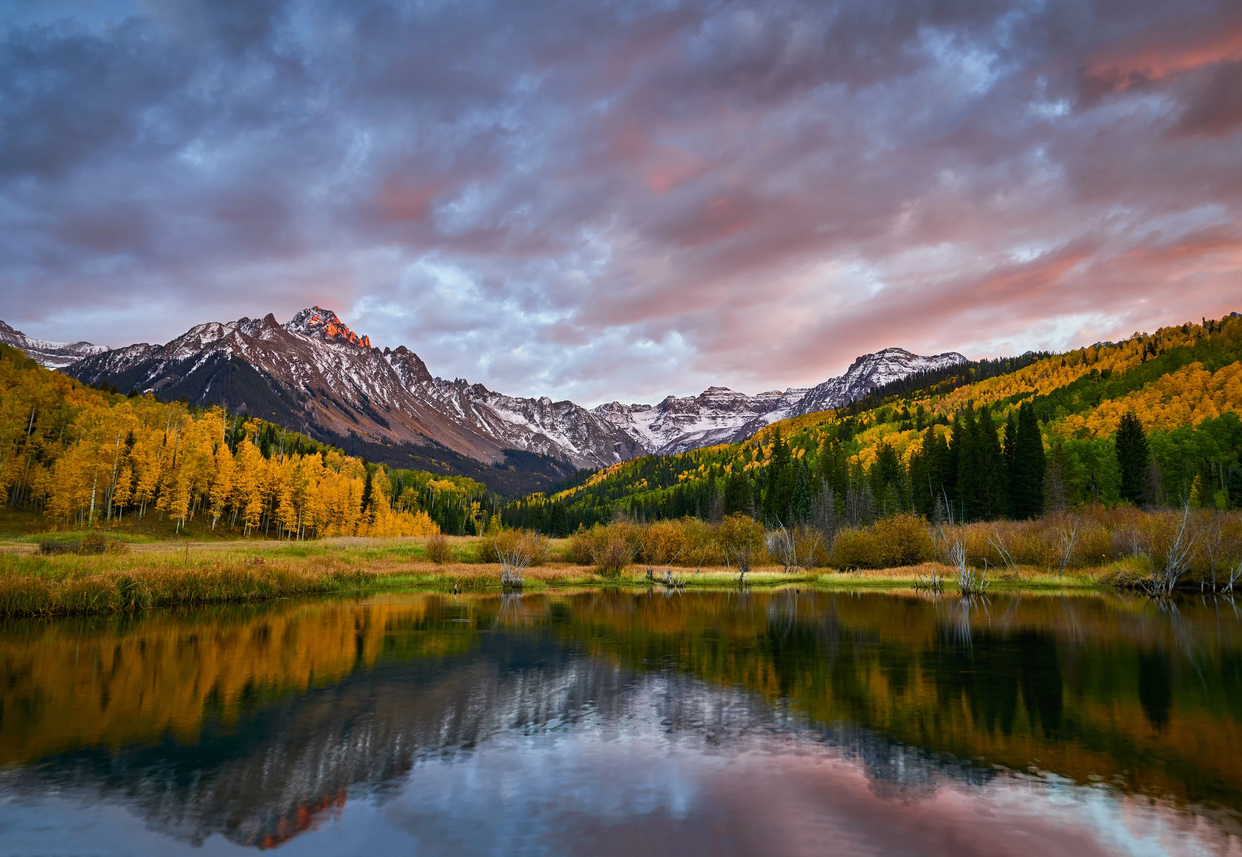 Sneffels reflected