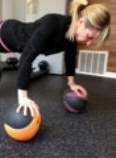 Add medicine balls or weights in each hand!