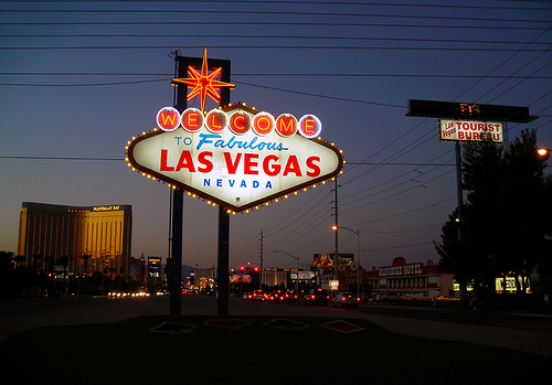 Welcome to Las Vegas sign