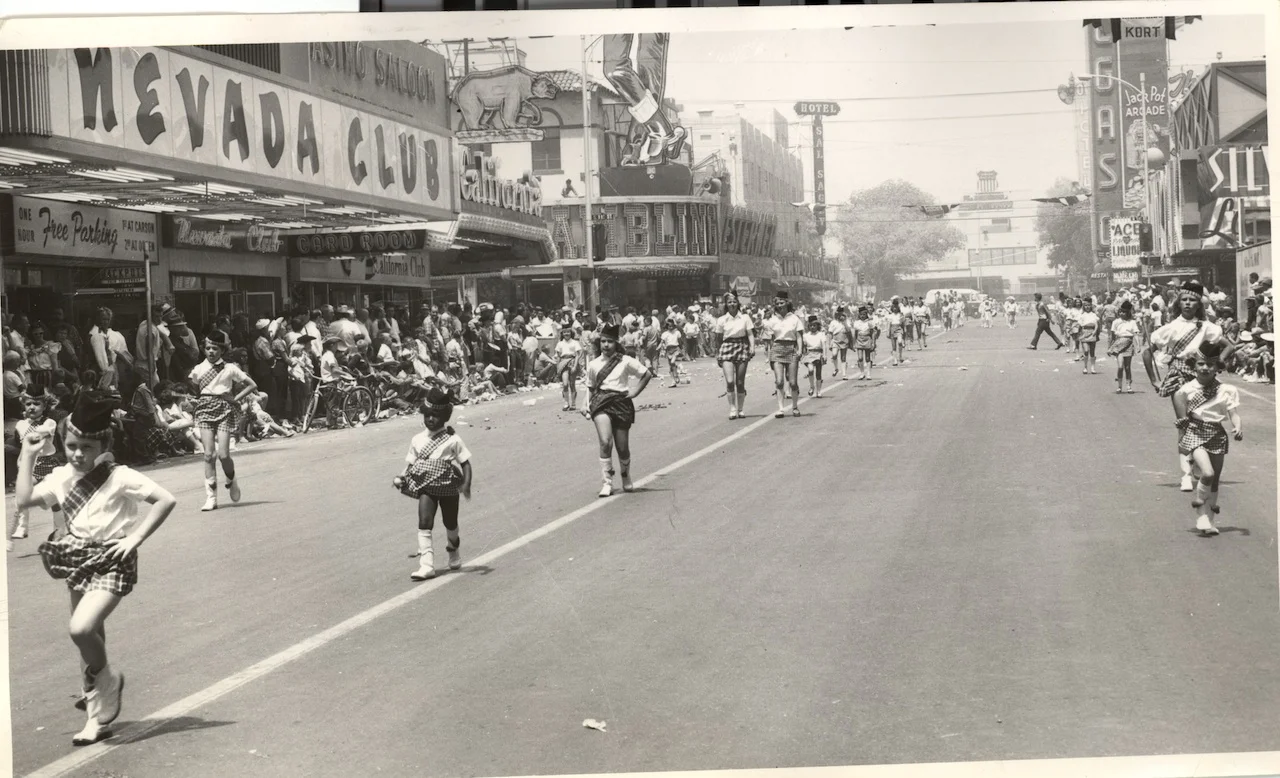 Children in Helldorado parade