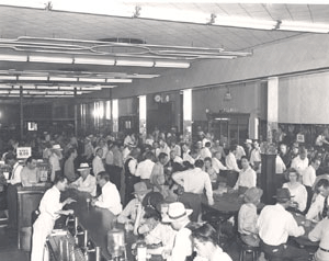 Early gamblers at the Boulder Club