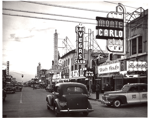Fremont Street day mid 1940s