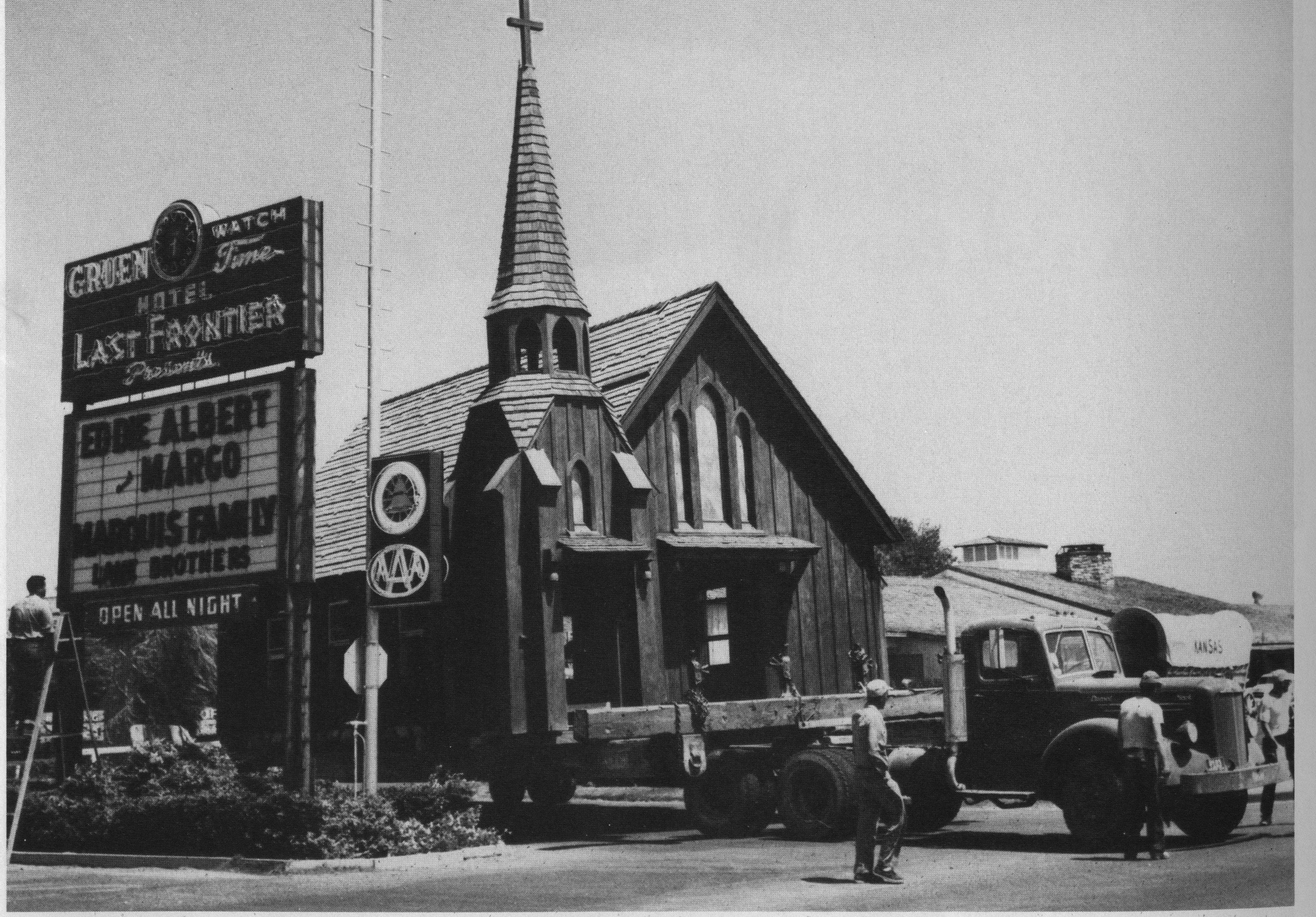 Moving the Little Chapel of the West