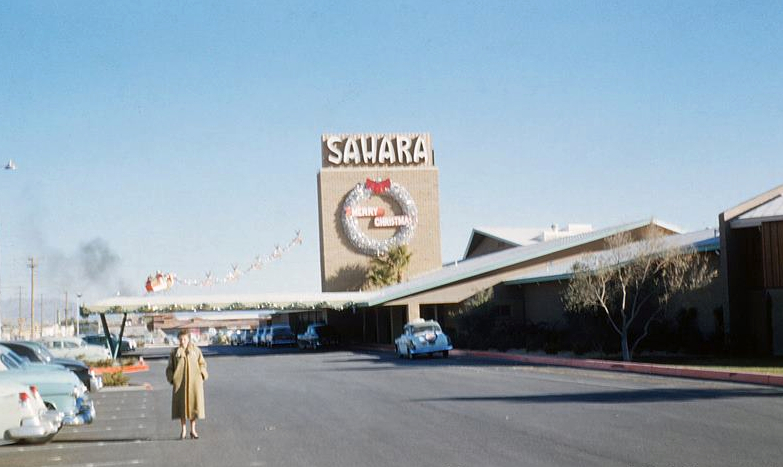 The original Sahara sign decked out