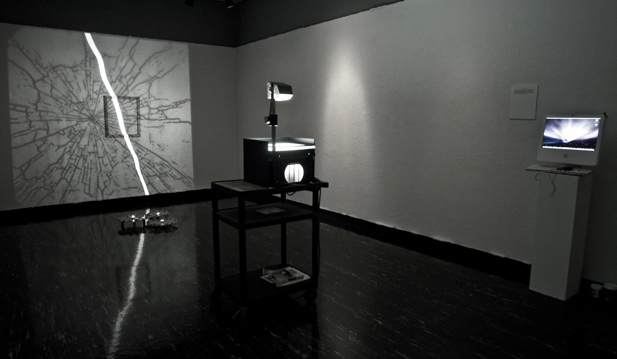 "La Toma" Installation at El Movimiento de Arte y Cultura Latino-Americana 