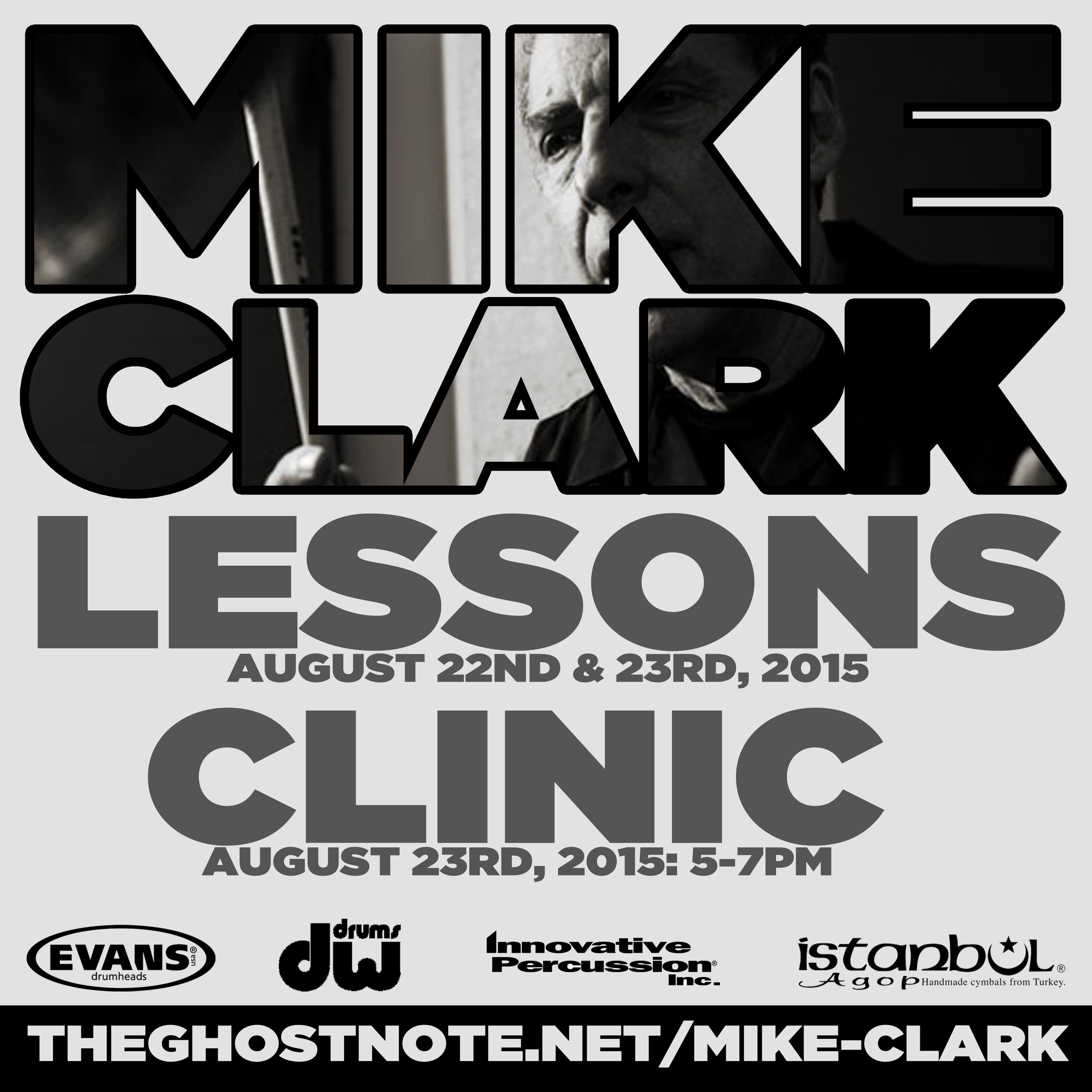 Mike Clark CLINIC: 08.23.15 5-7pm