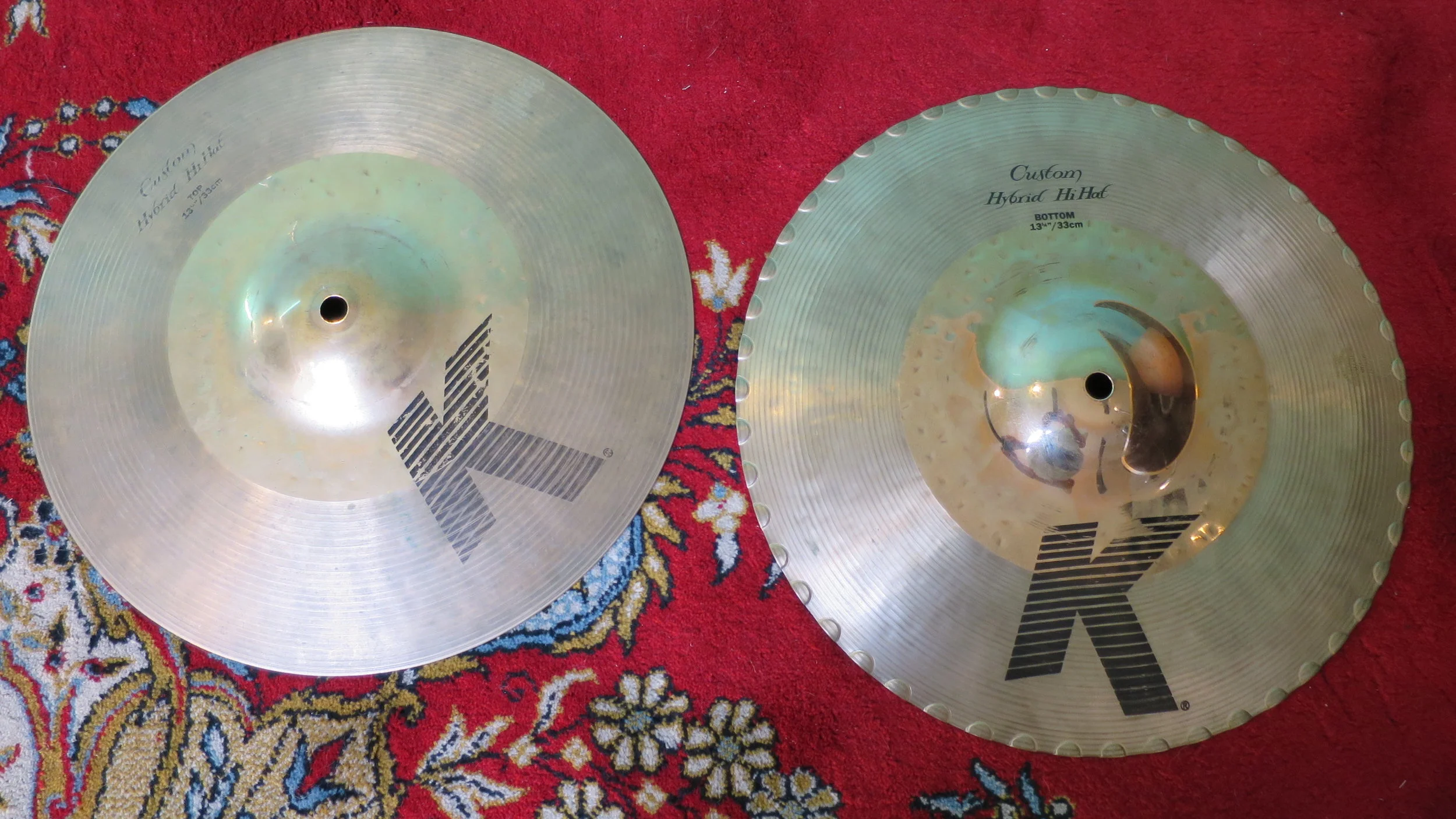 Zildjian 13 K Custom Hybrid Hi Hats-5.jpg