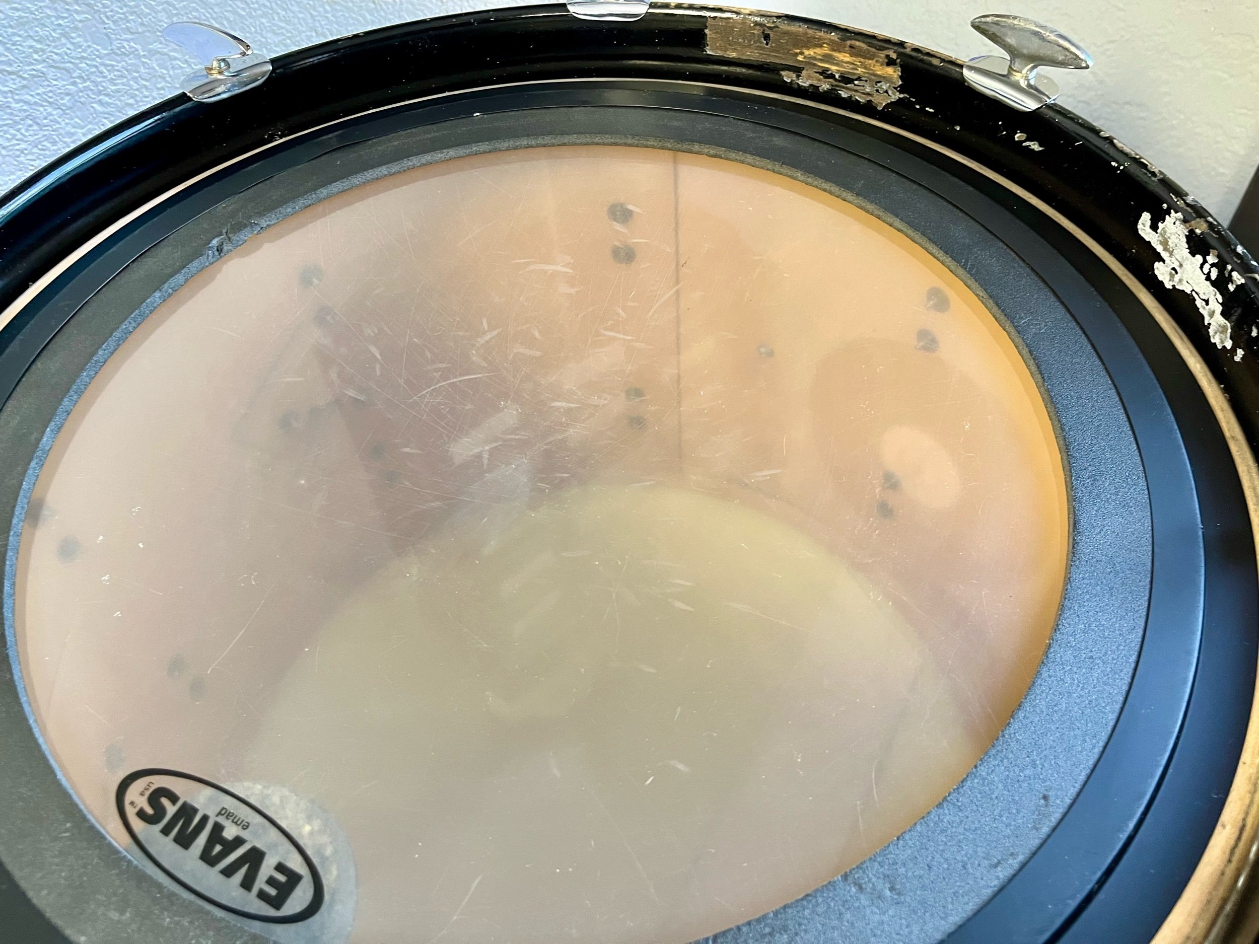 Sonor Teardrop drum set 1960's blue wrap drums for sale