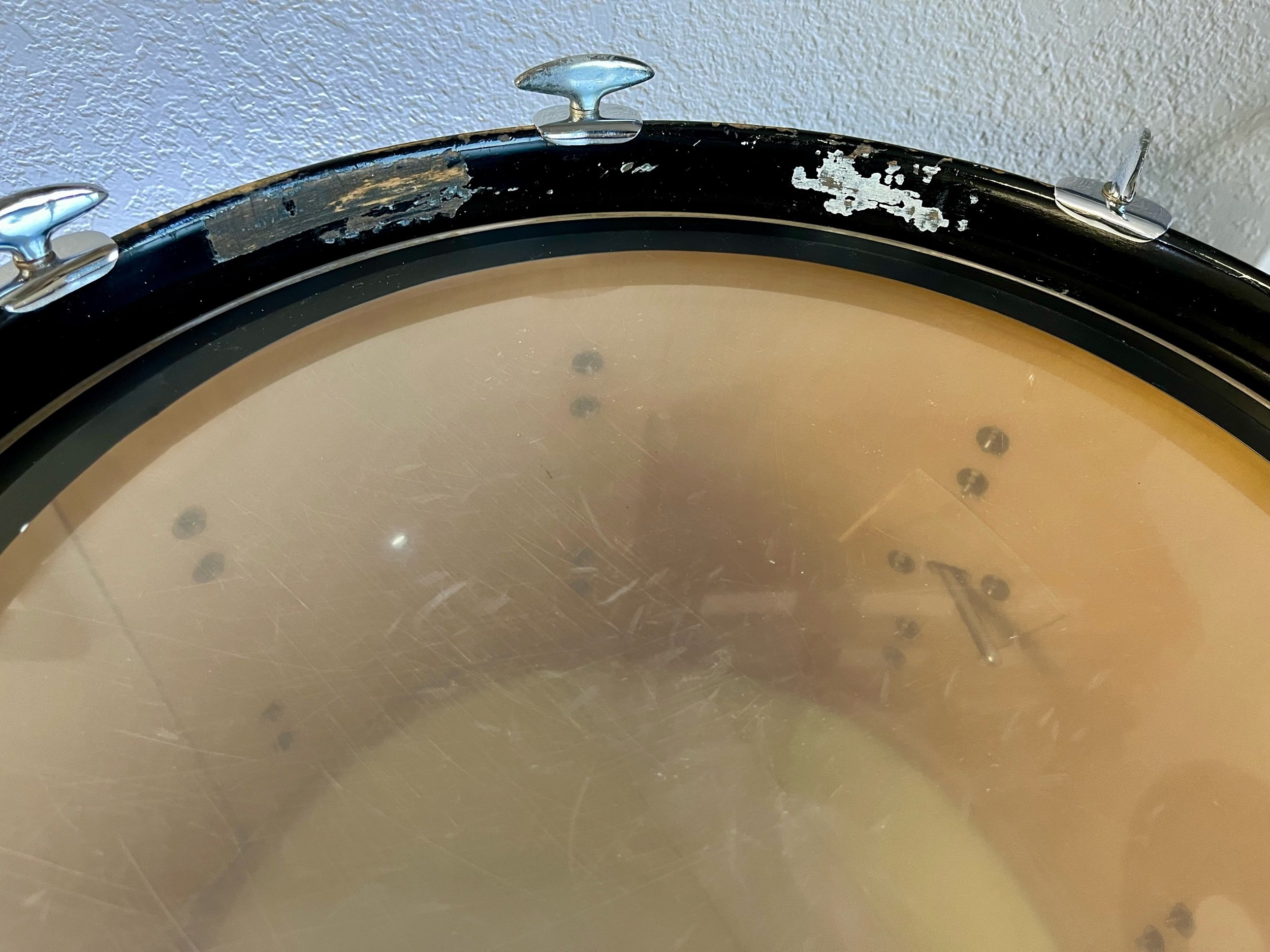 Sonor Teardrop drum set 1960's blue wrap drums for sale