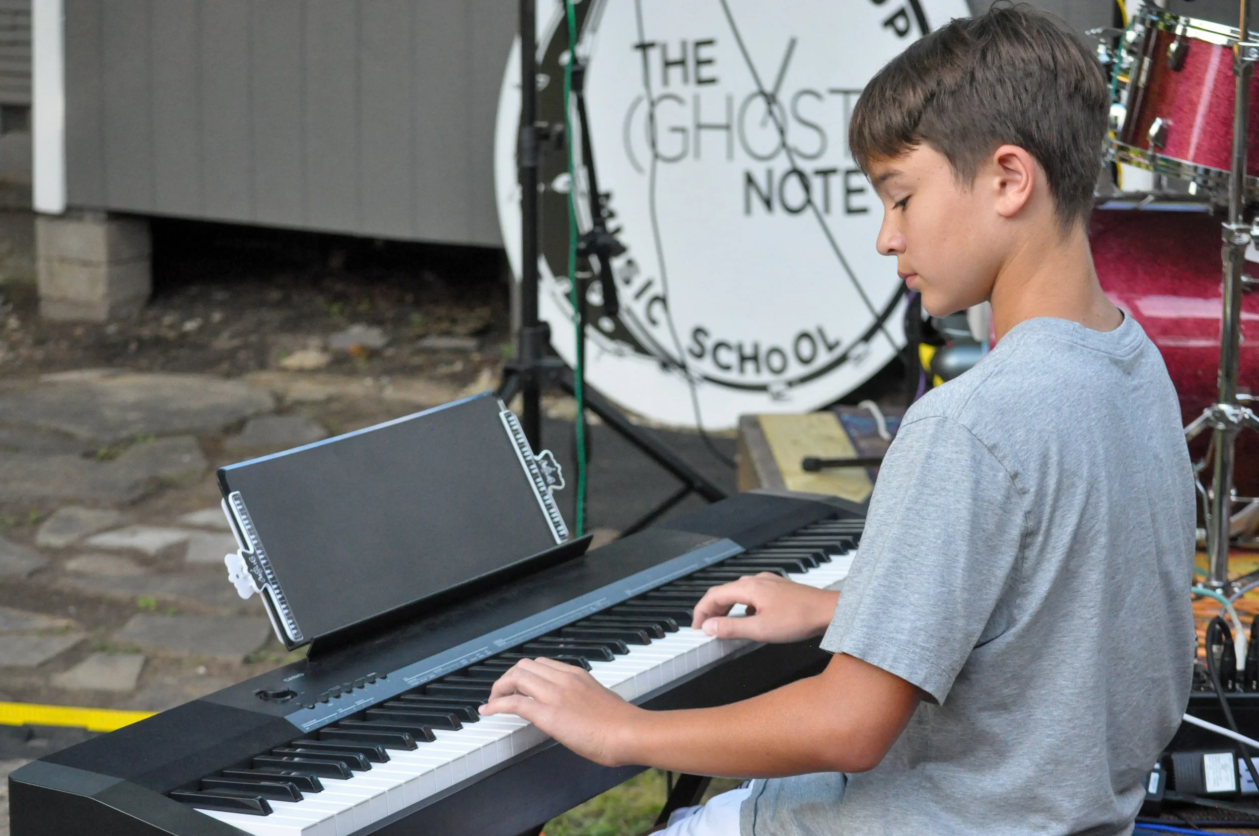 Open House Show & Tell piano performance