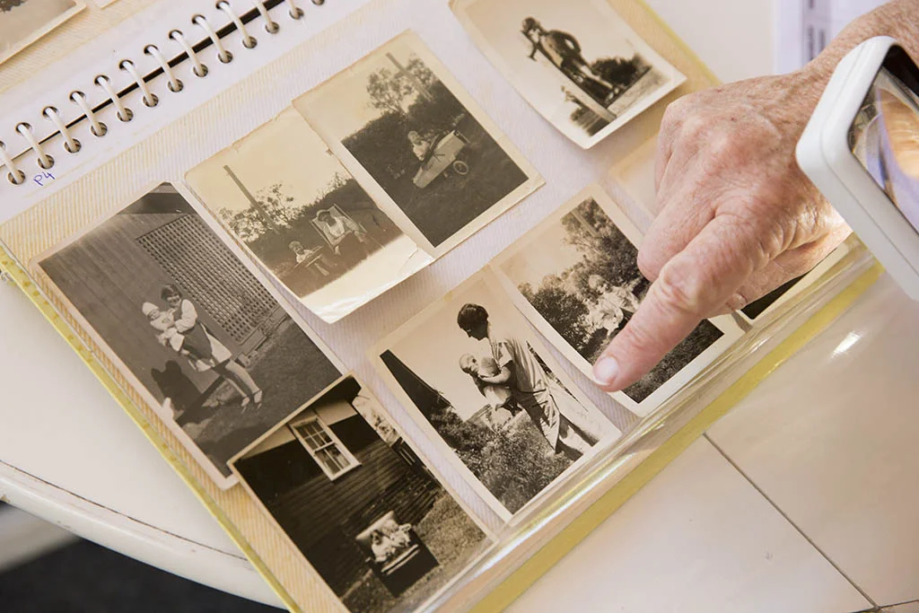 One of Jene's photo albums.