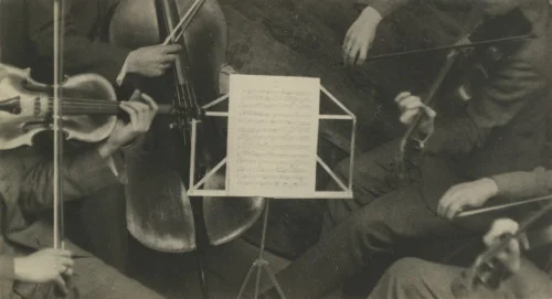 The Roth Quartet , Paris, (1927) by André Kertész.