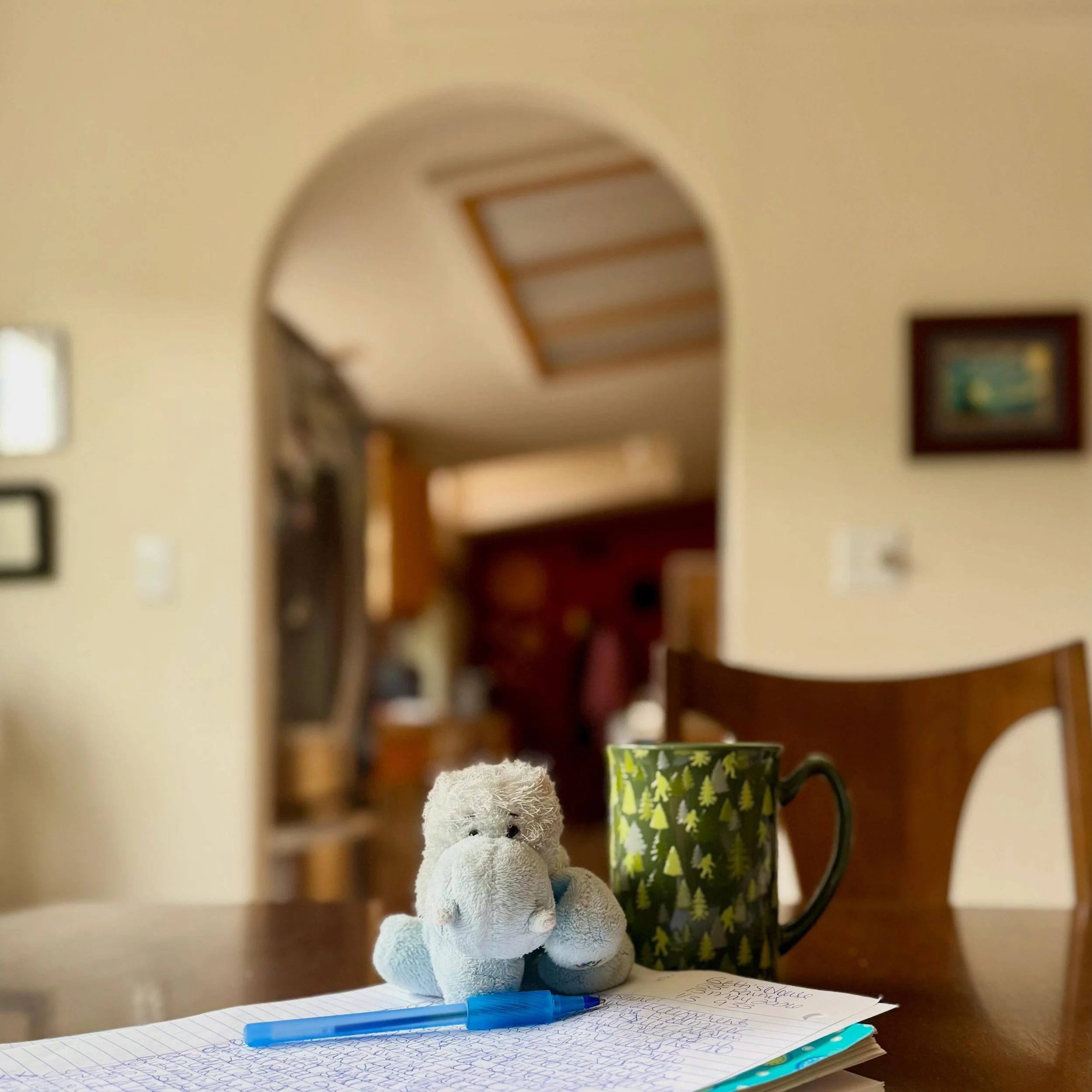 Good Morning📝☕️✨

#MorningRitual
#MorningPages
#TheArtistsWay
#Coffee
#AdventuresOfPonyboy

📍Ancestral lands of the Cowlitz.