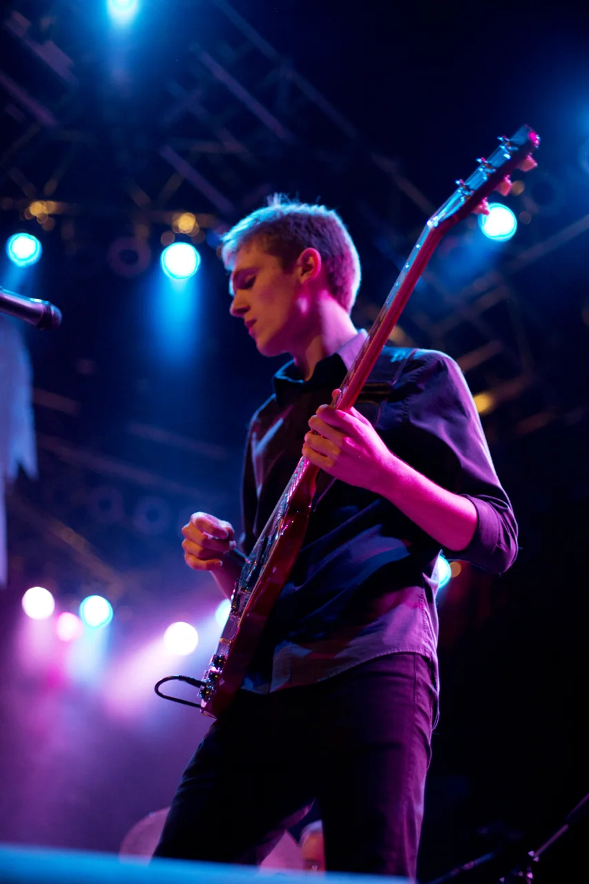 William Heschl at House of Blues Chicago Blood Red Boots