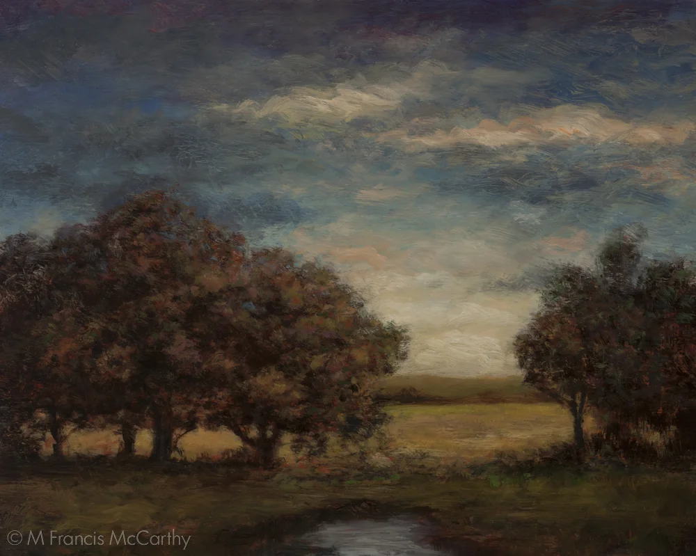 "Spring Light" (8x10) by M Francis McCarthy