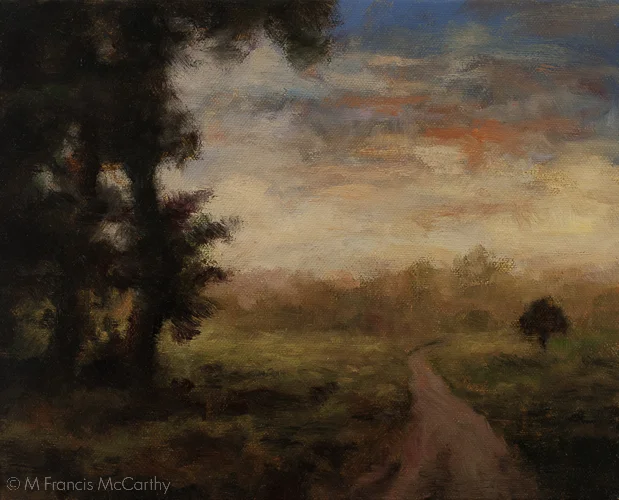 "Twilights Glow" Size 8x10 by M Francis McCarthy