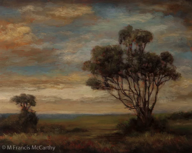 "Near Evening" Size 8x10 by M Francis McCarthy