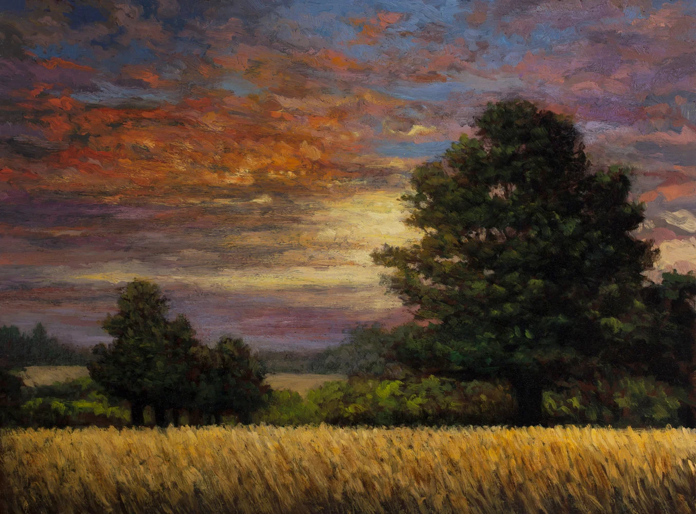 Sunset after the Rain 12x16 5281.jpg