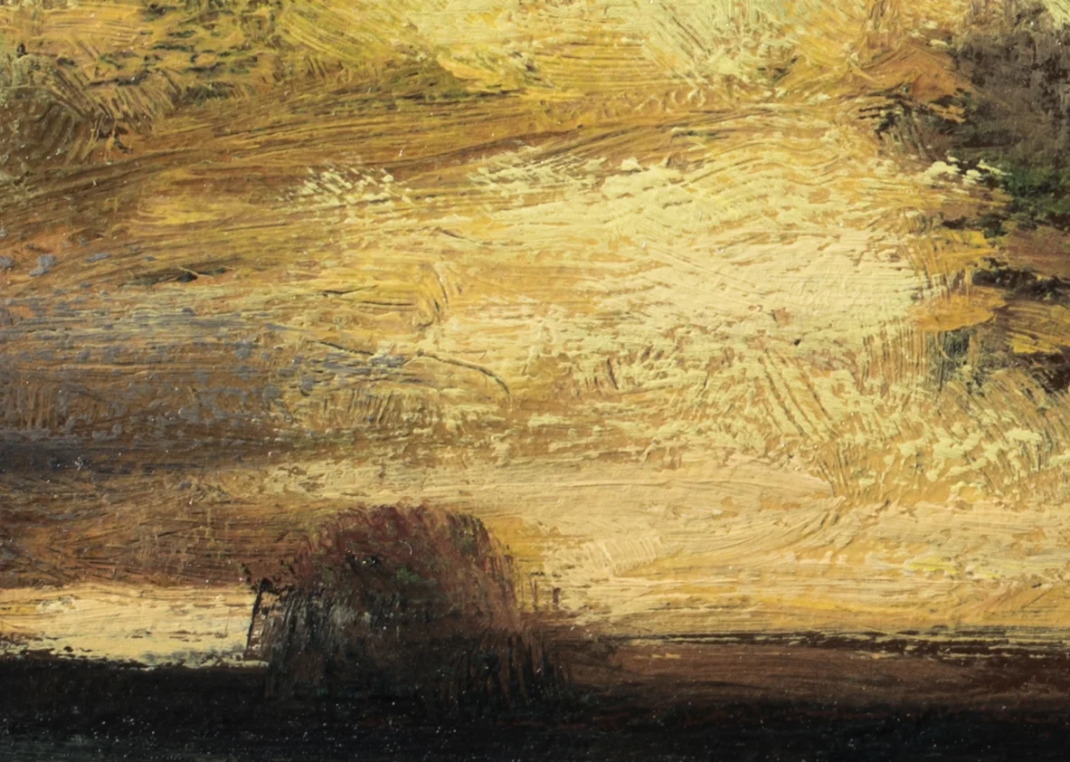 Study after: John Francis Murphy - Evening by M Francis McCarthy - 5x7 (Detail 2)
