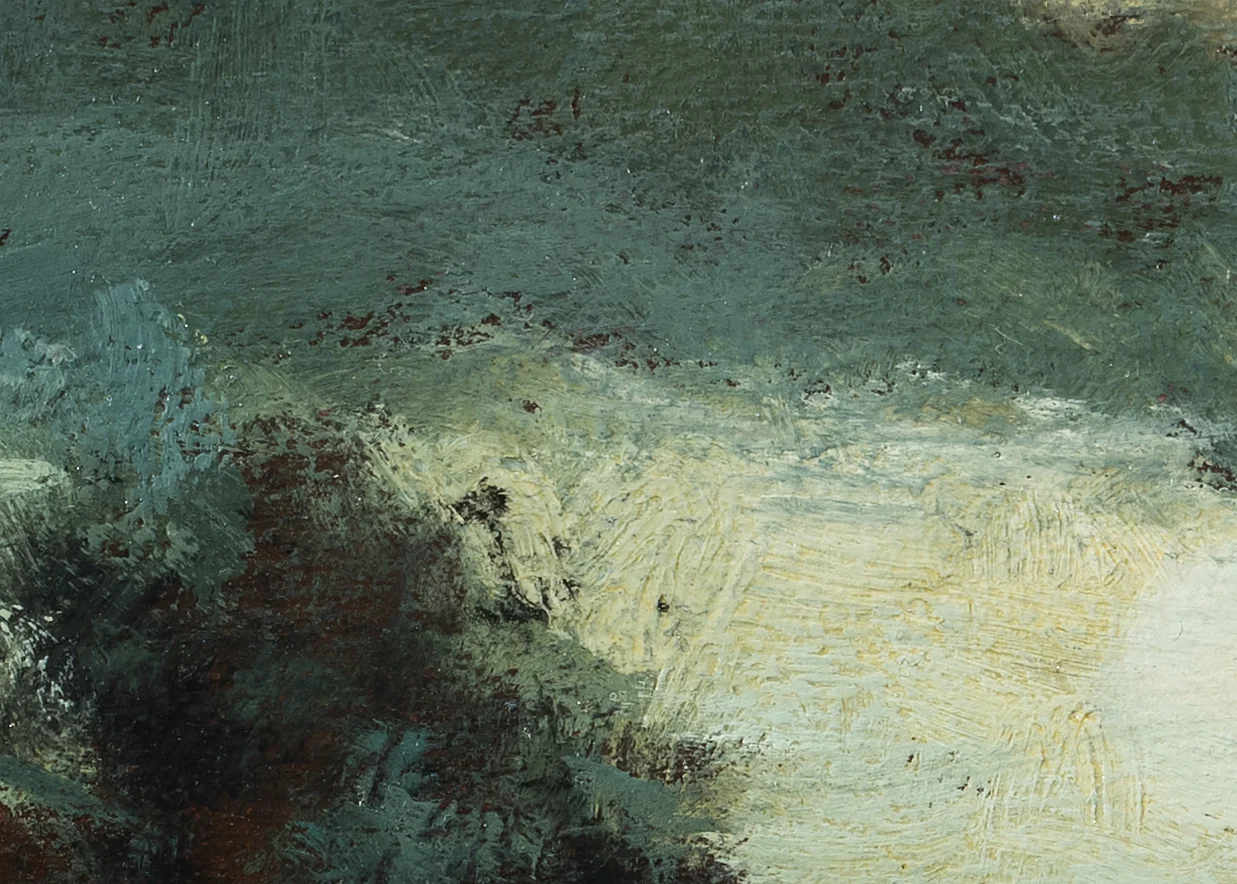 Study after Charles Warren Eaton - Landscape by M Francis McCarthy (Detail 2)