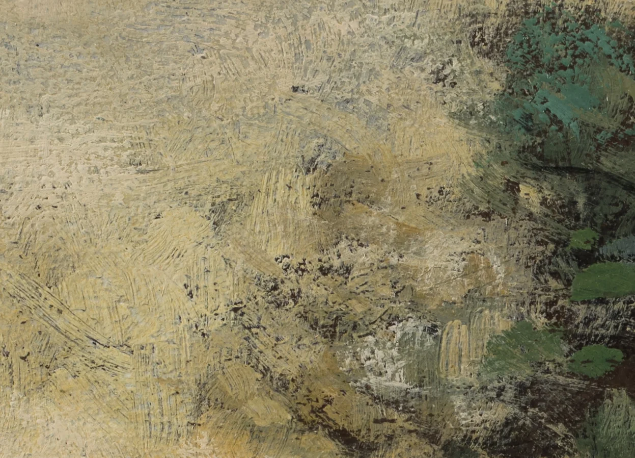 Study after: Camile Corot - Castel Gandolfo by M Francis McCarthy - 5x7 (Detail 2)