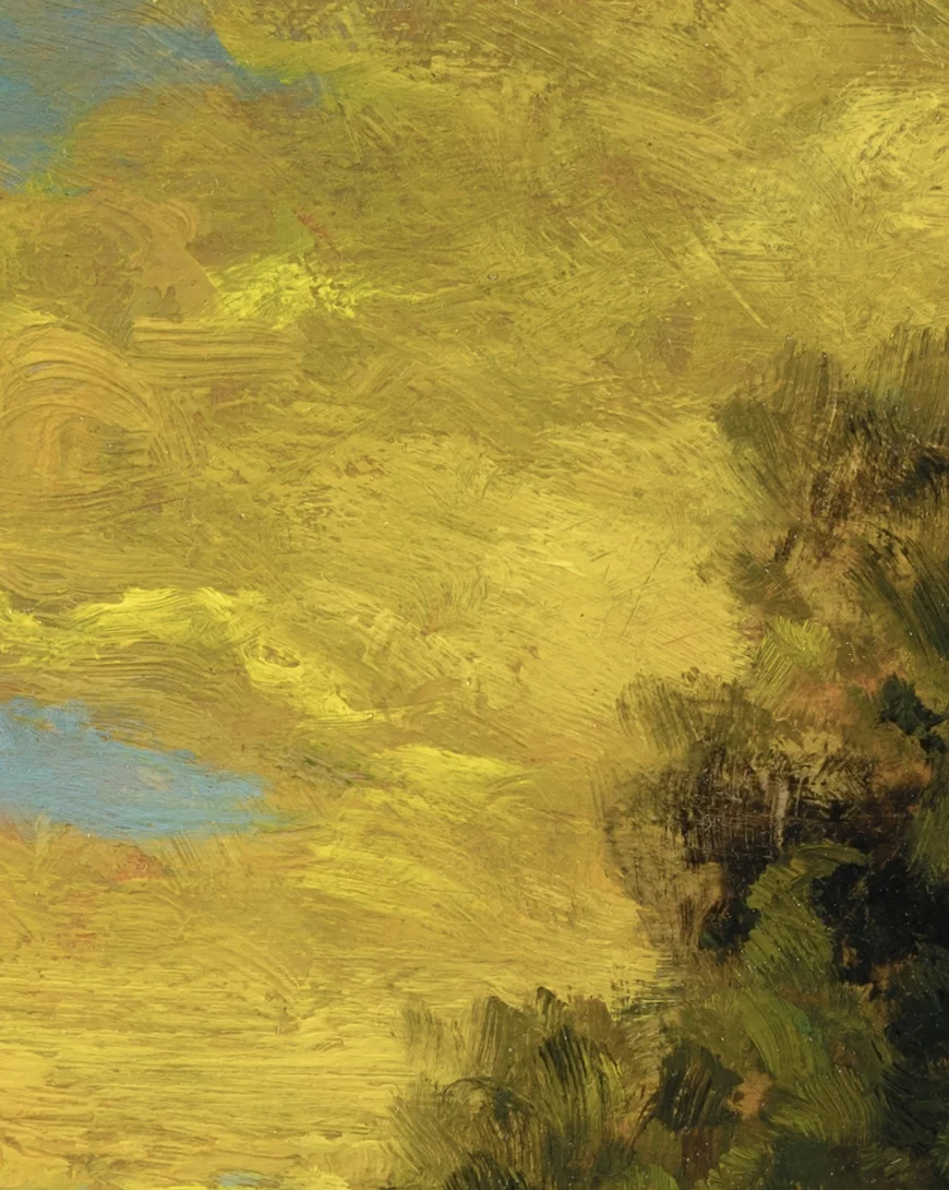 Golden Dusk by M Francis McCarthy - 8x10 (Detail)